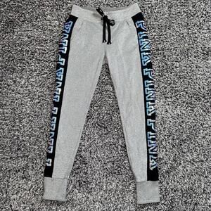 Victoria’s Secret pink Mermaid Bling Shimmer Joggers Size XS